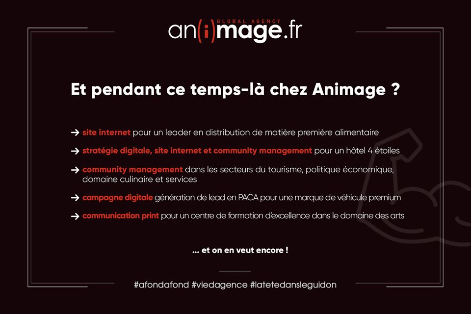 Et pendant ce temps-là chez Animage ?