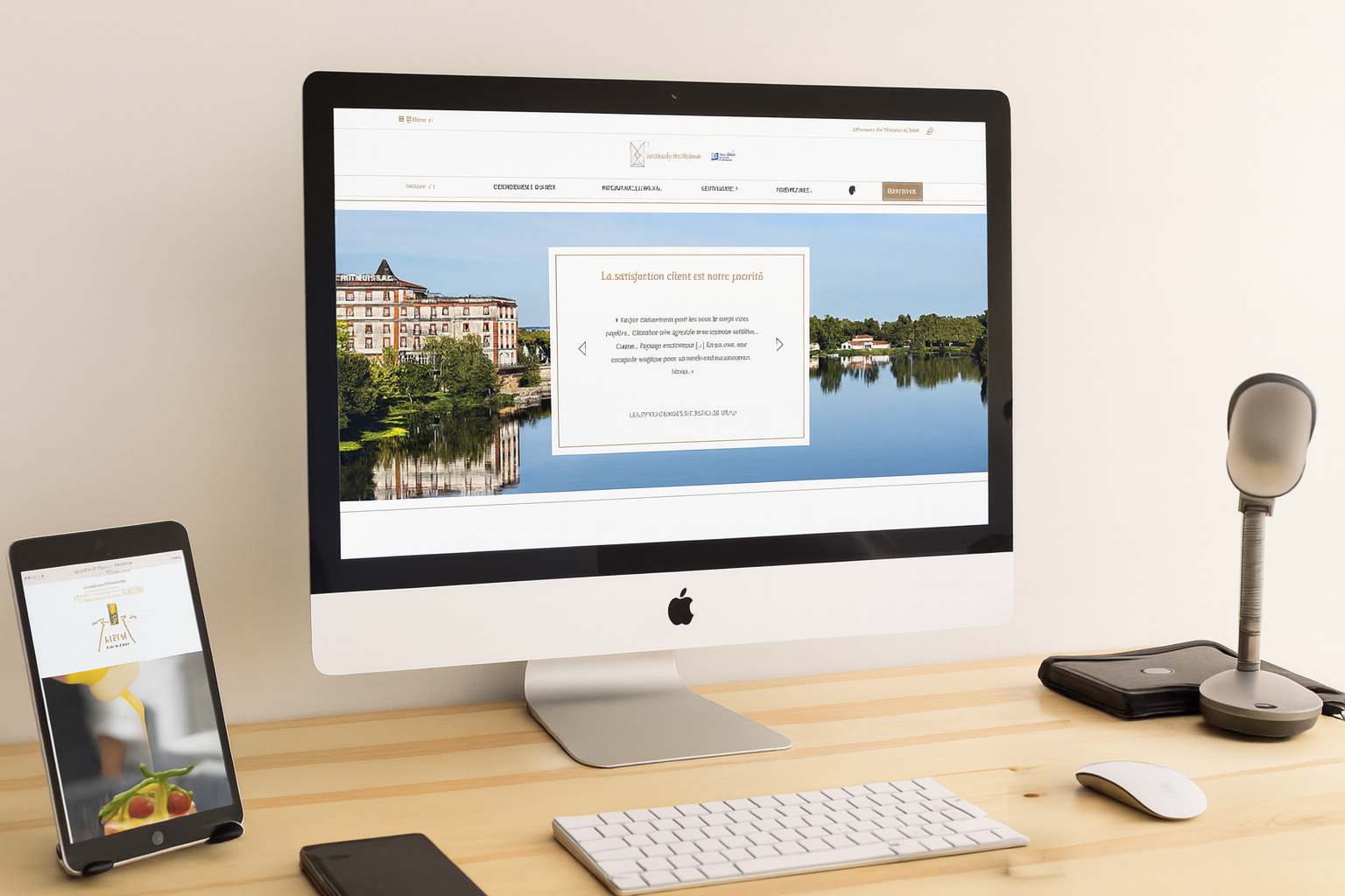 Site internet hôtelier le moulin de moissac Sure Stay by Best Western